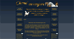 Desktop Screenshot of chevalenvergure.com